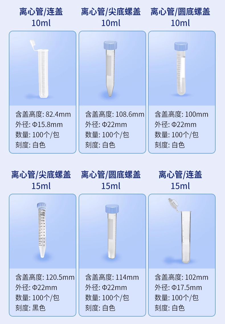 批发离心管塑料采样管实验室专用食品级大容量PP种子瓶分装瓶EP管-阿里巴巴
