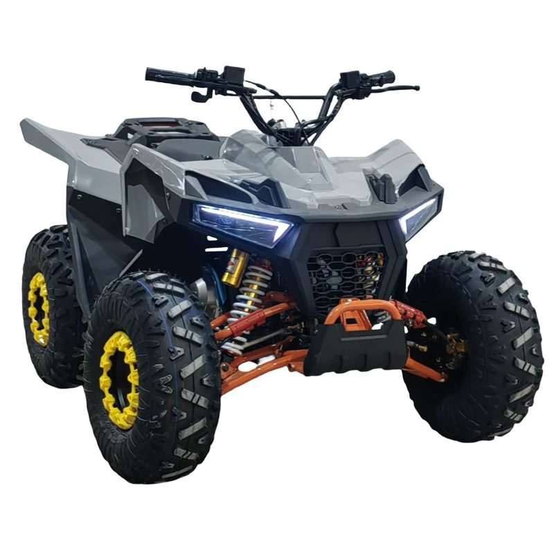 Новые внедорожные квадроциклы 125cc, четырехколесные, на пляже, для взрослых и детей, развлекательная площадка