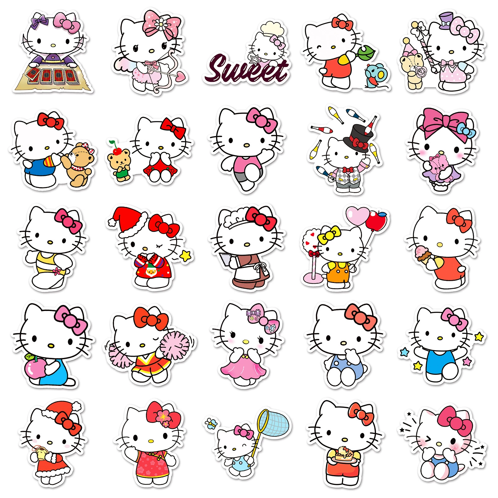 Sanrio, Hello Kitty, наклейка, водостойкий чехол для мобильного телефона