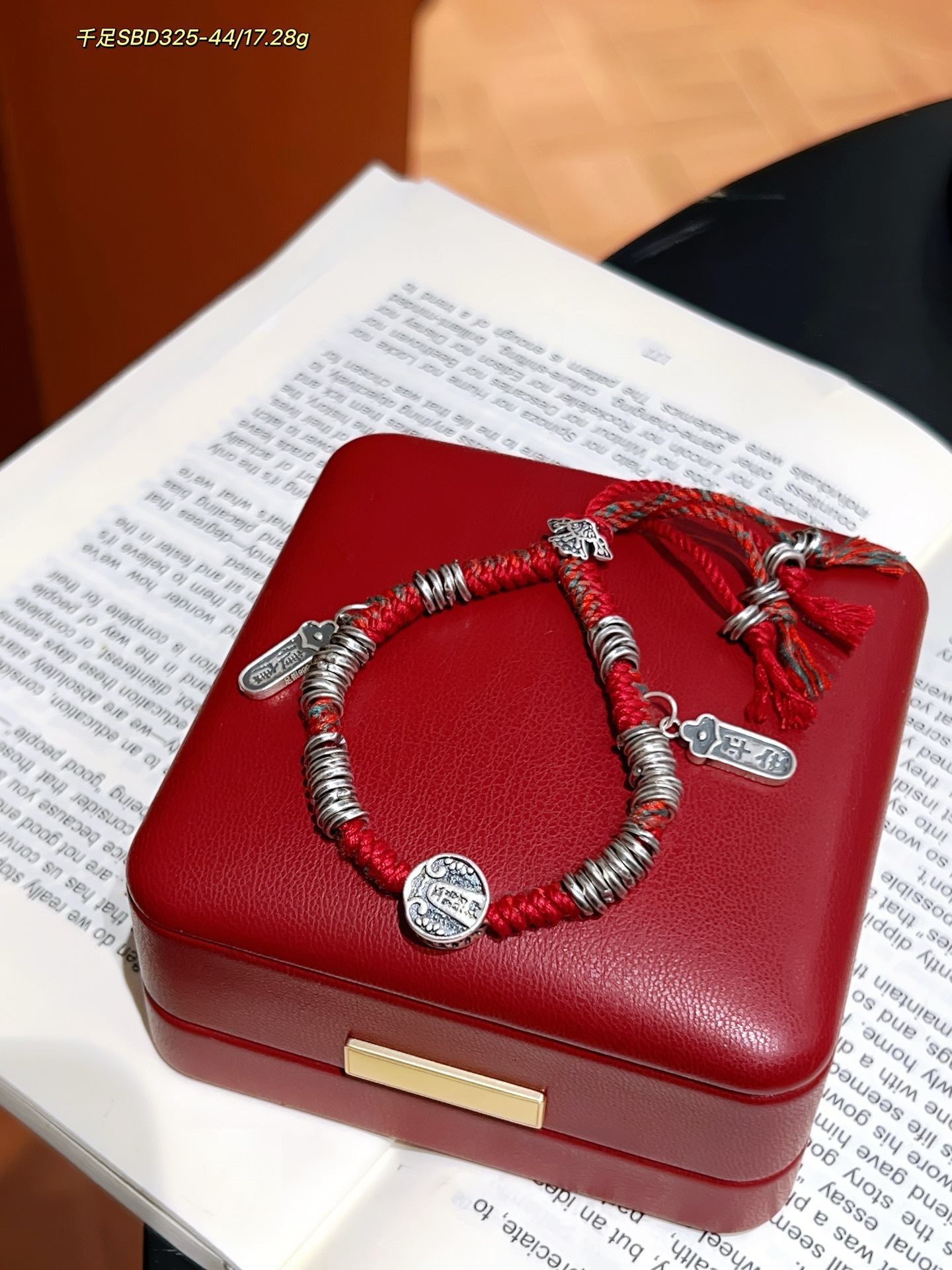 999 pulsera de alambre de plata de pie pulsera tejida de hilo arcoíris de bricolaje año de nacimiento cuerda de mano de plata rota para novia regalo de madre