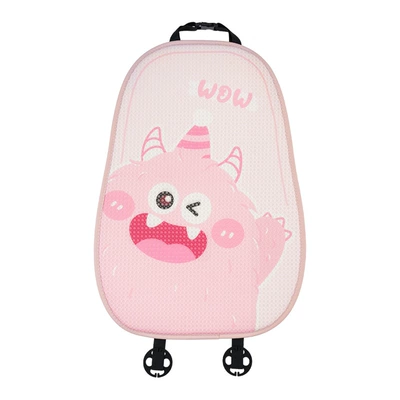 Car Seat Cushion, Ice Silk – Waist support - honeycomb-powder-big-mouth-monster-cushion-backrest