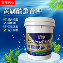 黄腐酸螯合钾 农用海藻螯合态有机水溶肥 甲壳素高钙高钾型冲施肥