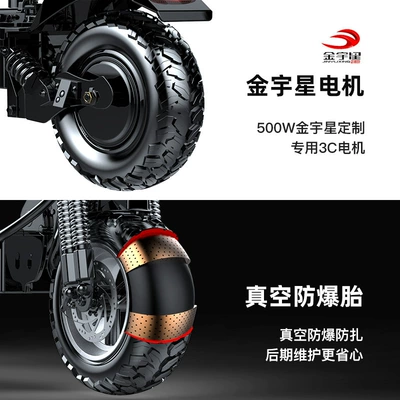 Qatlanan elektrik skuterlər: off-road electric vehicle