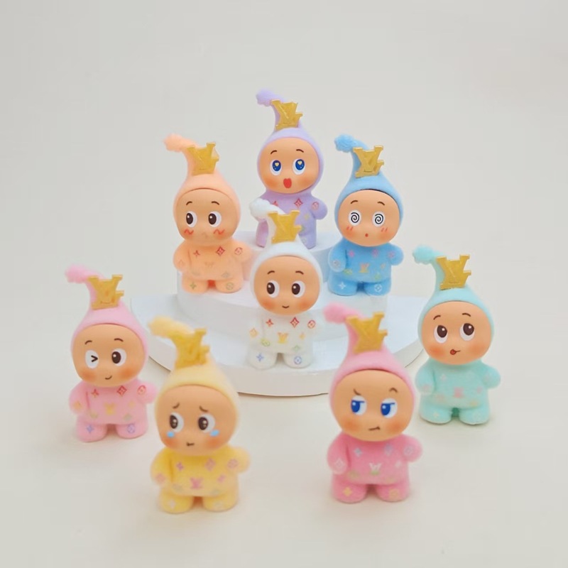 来自星星的礼物系列盲盒星星人改娃萌粒diy树脂配件车载摆件公仔|undefined