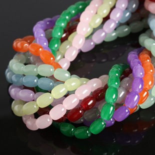 8*11mm����Ͱ����ɫ���沣�������Ʒ���DIY��朴���ˮ����ɢ��