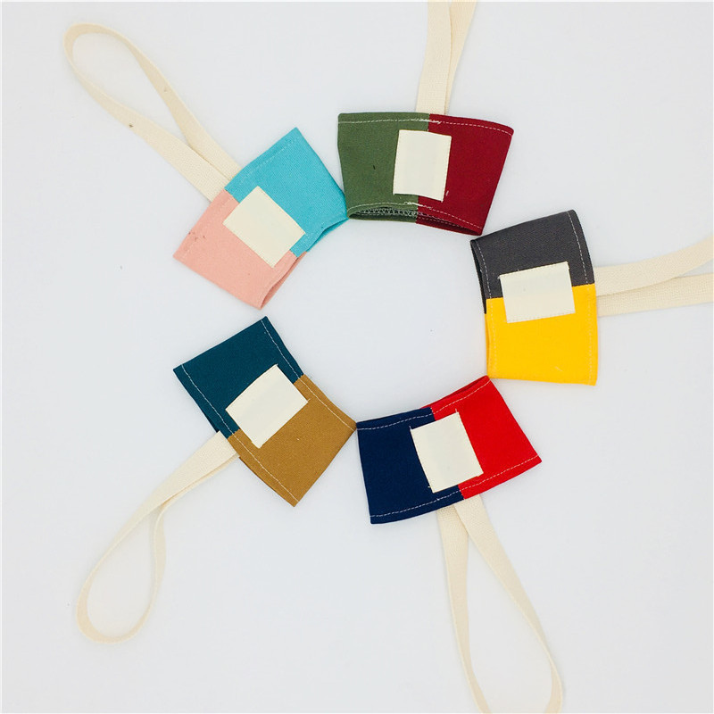 2021新款流行厂家直供奶茶杯套摇摇杯拼色奶茶袋可定制logo