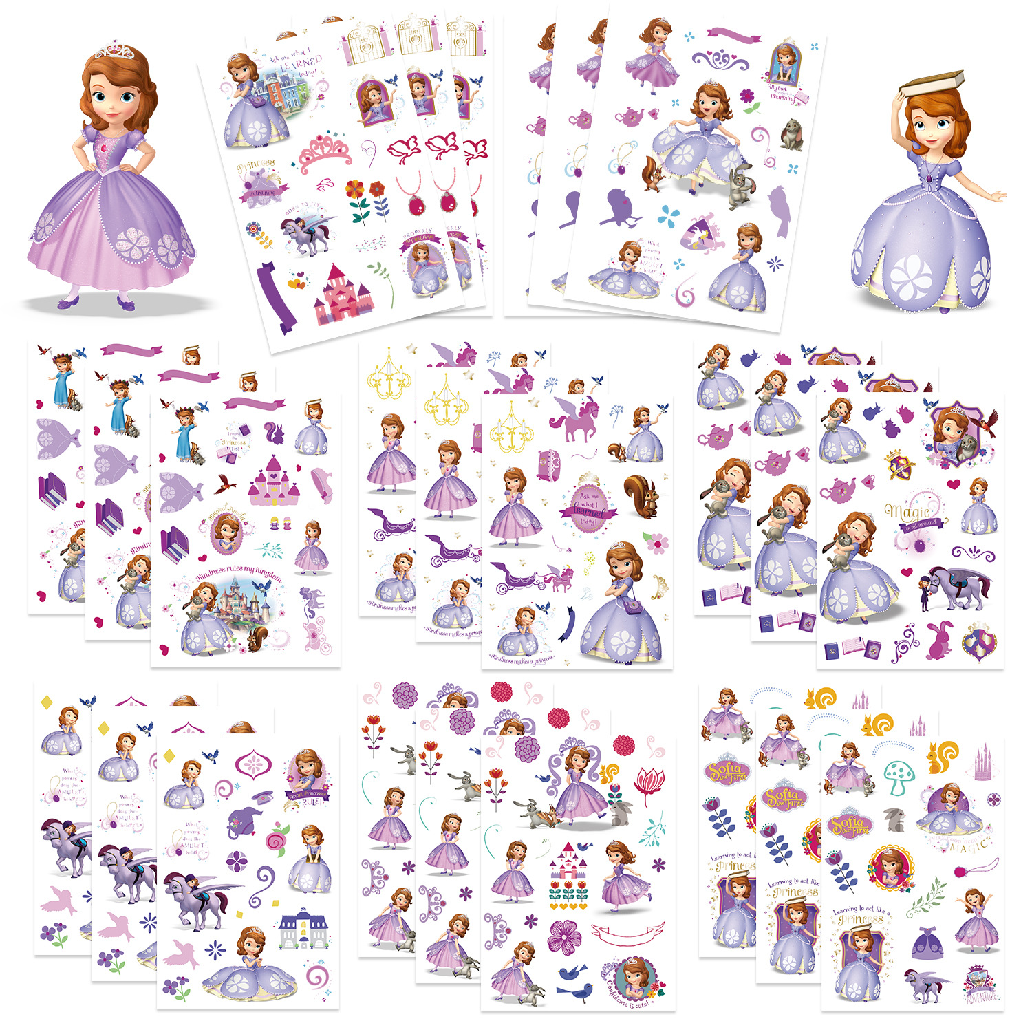 Una variedad de dibujos animados genuino película carácter pegatinas DIY equipaje refrigerador teléfono móvil pad guitarra computadora agua taza pegatinas