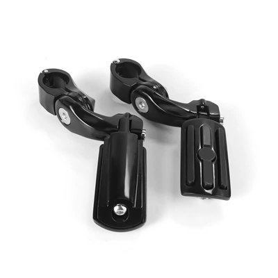 Suitable for Harley Road – Motorcycle pedals - 4-pedals-black-large-pedal-ring-black
