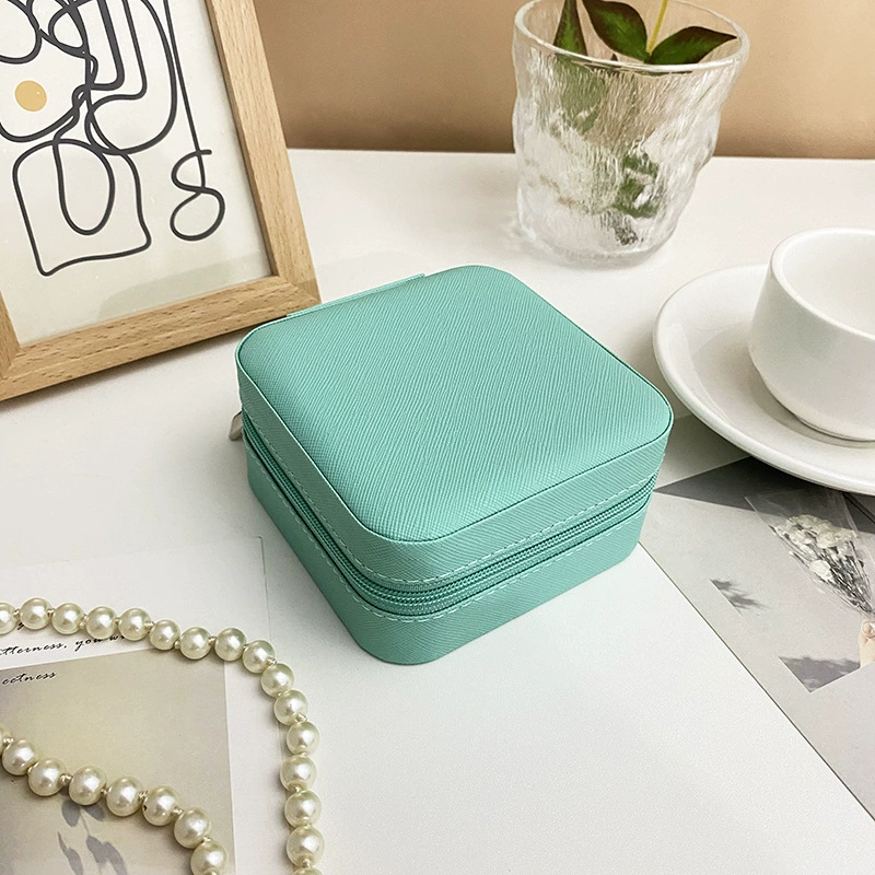 Travel Ring Necklace Storage Box Portable from Yomiego