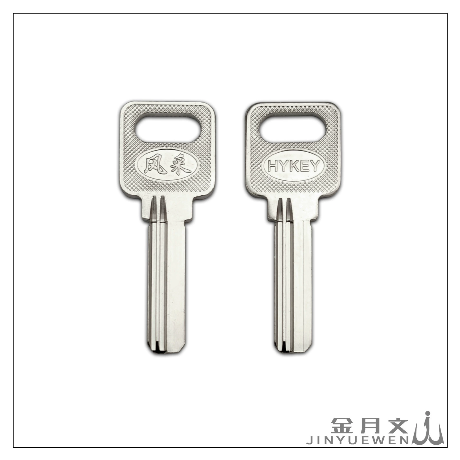 P83 Suitable for long style key embryo, right slot, computer punched glass door lock blank