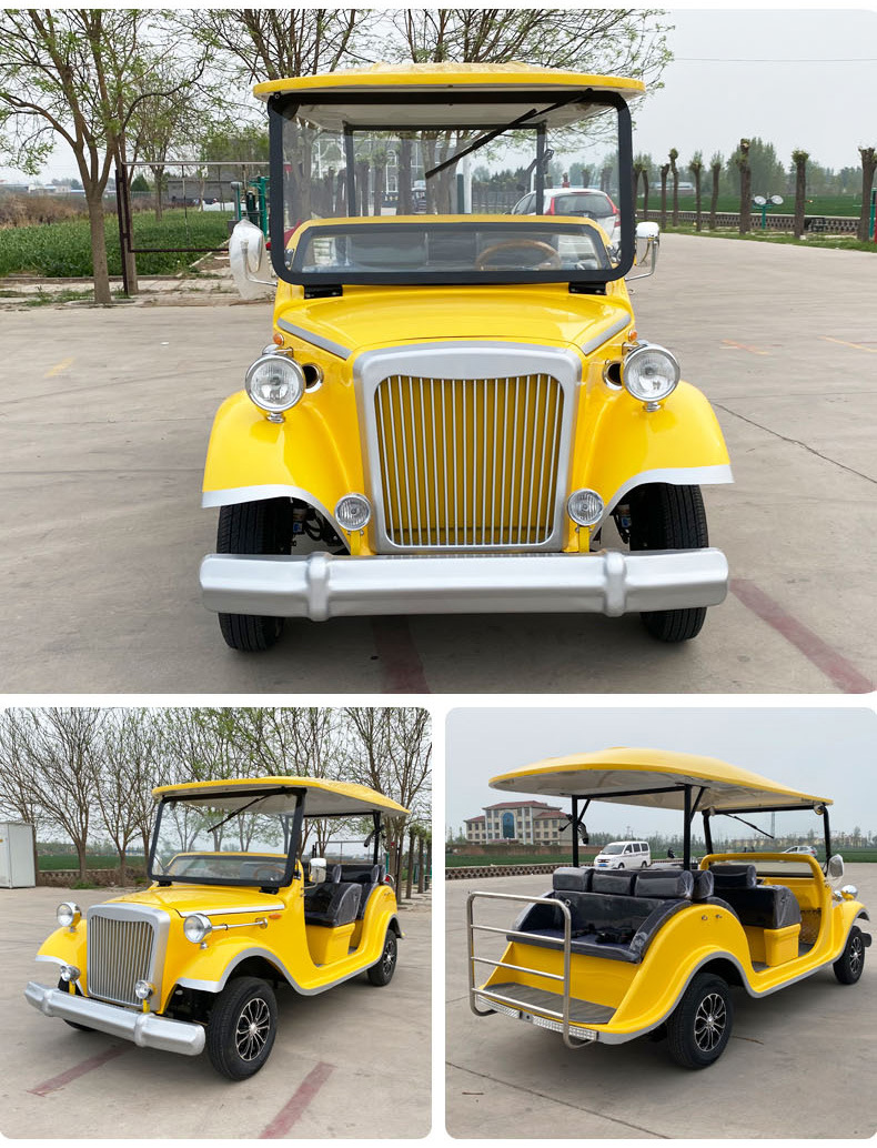 Tourist Sightseeing Vehicles in Scenic Areas, Golf Carts, Property Patrol Vehicles, Factory Reception Vehicles, Four-Wheel Electric Sightseeing Vehicles
