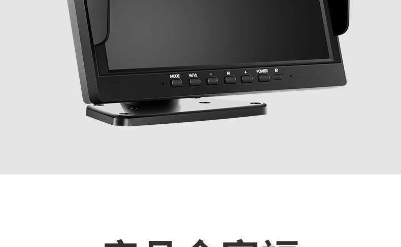 24V semi-trailer front and rear camera recorder with high-definition night vision, 12V dual-camera reversing image integrated device for trucks