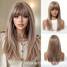 �羳�ٷ�ȫͷ��Ů�߲���г�������������ɫ�ƹ����˿���˷�wigs