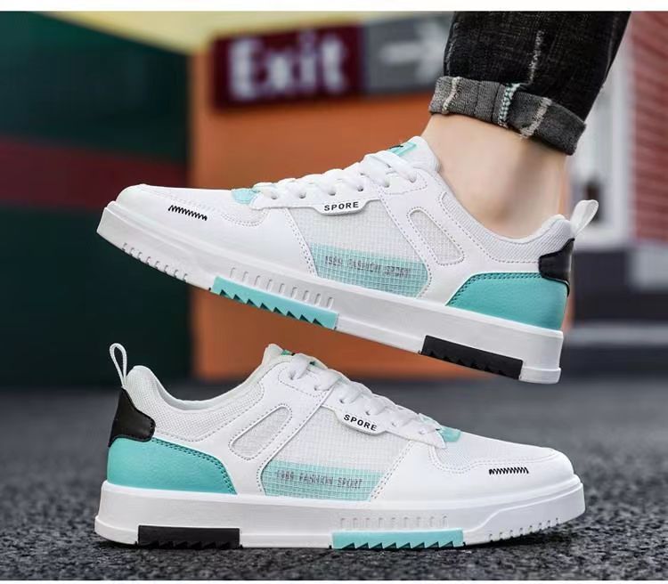Sneakers For Men Versatile Leather Casual Shoes Couple Footwear_voghion.com