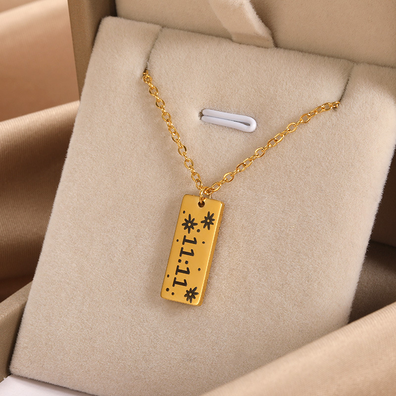 6g Weight 0.03µm-0.05µm Gold Plating Thickness PVD Coated Gold Plating Process Lobster Trigger Clasp Closure Clasp Closure Type Real Gold Plated Plating Material 304 Stainless Steel Pendant Material Pendant Necklace Classification 304 Stainless Steel Chain Material cable chain Chain Type 1 Piece Quantity Holiday, Daily Occasion 304 Stainless Steel Material Number Pattern All Seasons Season Women's Gender Vacation, Classic Style Style Waterproof Non Tarnish, Plating Craft PVD Coated Real Gold Plated Number 304 Stainless Steel Vacation Classic Style Waterproof Non Tarnish 304 Stainless Steel Lobster Trigger Clasp Closure Pendant Necklace 26