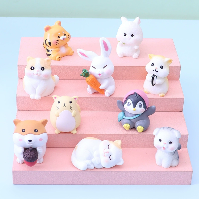 Интернет Празднование Нового Моделирования Серии Животных Слепая Сумка Котенок Щенок Кролик Слепая Коробка Игрушка Украшения Сюрприз Подарок На День Рождения