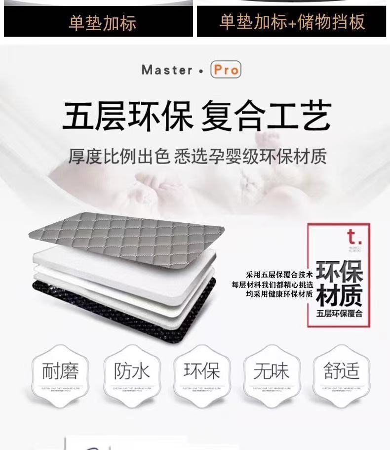Suitable for 24 Xingtu Eta Trunk Mat Surrounding 25 Rocker Tail Mat C- DM Car Interior Decoration Accessories