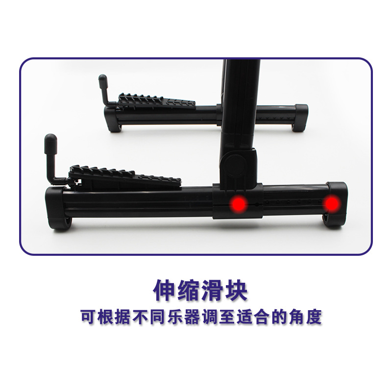 Foldable guitar, tubing, musical instruments with accessories 3