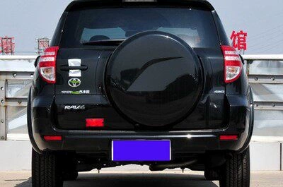 Spare wheel cover Rear Tire Cover, Old Model - black-spare-tire-cover