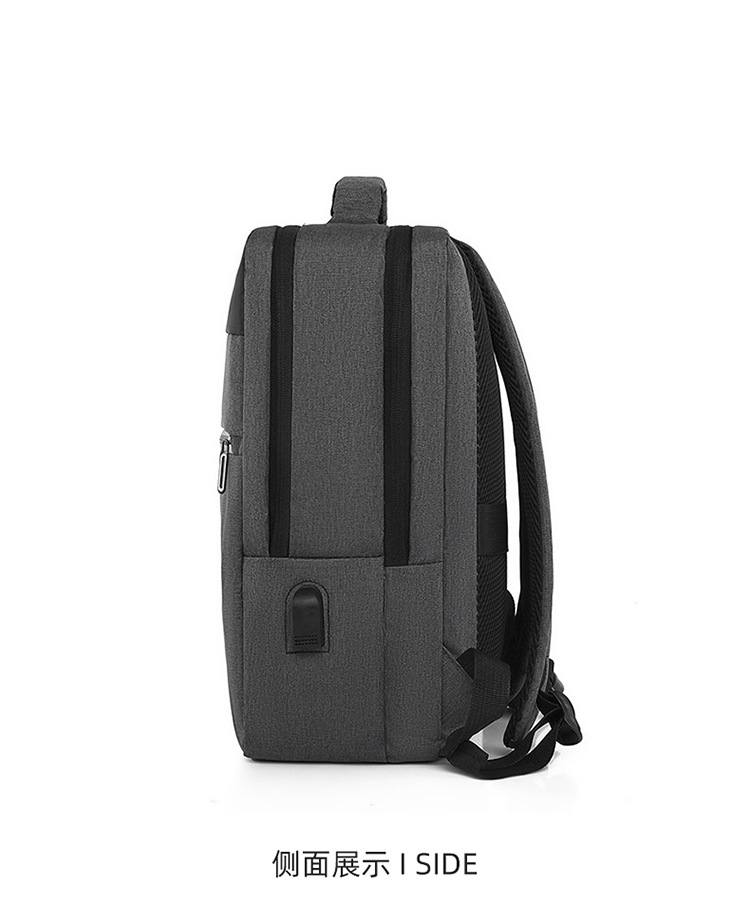 Cross-border business backpack, men's USB fashionable casual backpack, large-capacity travel bag, computer backpack, women's backpack undefined