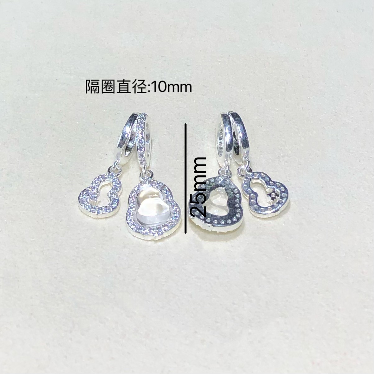 14K Gold-Filled Strong Color-Preserving Crystal DIY Accessories Gourd Spacer Beads Pendant Bracelet Necklace Beaded Handmade Accessories