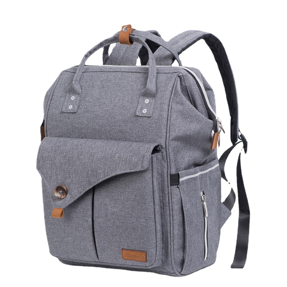 goods in stock Mummy Bag Reflective Shoulders Stroller waterproof texture of material multi-function diaper bag heat preservation