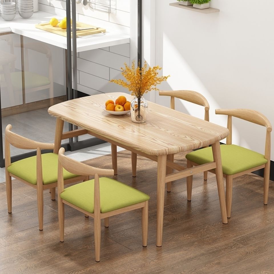 Small Apartment Dining Table Set For Home Use, Modern Minimalist...