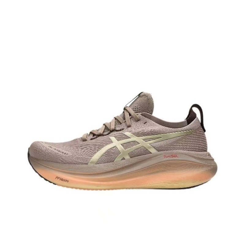 莆田の新しい GEL-NIMBUS27 ロートップ厚底男性と女性のランニングシューズ安定したクッション性通気性カジュアルスポーツシューズ|undefined