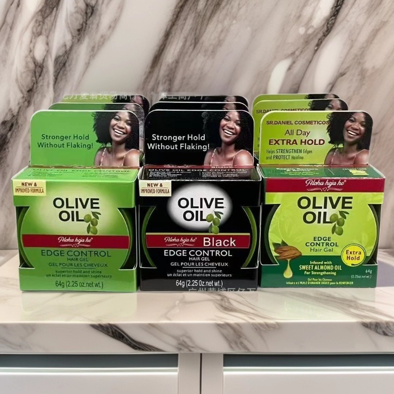 Shea Butter For Natural Hair Extra Hold Edge Stay Gel 64g