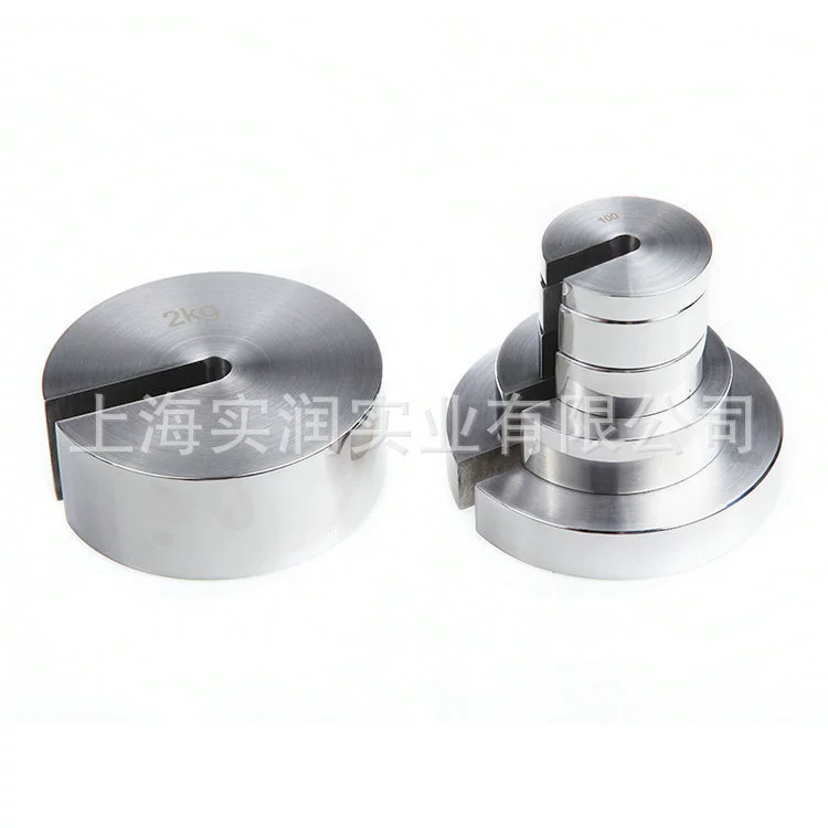 Круглое отверстие из нержавеющей стали, вес 500 г, 1 кг, 10N, метод увеличения веса, механический эксперимент с весом лотка с крючком