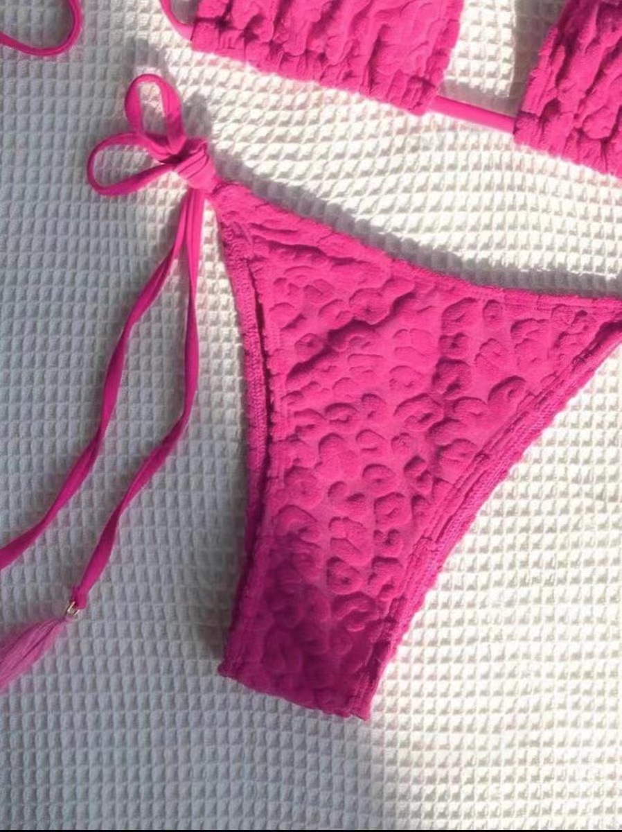 Set bikini donna sexy due pezzi con spalline incrociate da mare_voghion.com