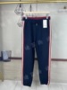 Sports demi-season trend trousers for leisure, wholesale, oversize, with embroidery