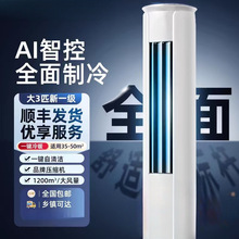2025新款3匹空调立式客厅家用一级能效冷暖变频圆柱智能省电柜机