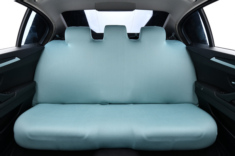 Car seat cover, cushion cover, rear seat integrated elastic backrest cushion cover, one-piece fabric anti-slip universal full cover