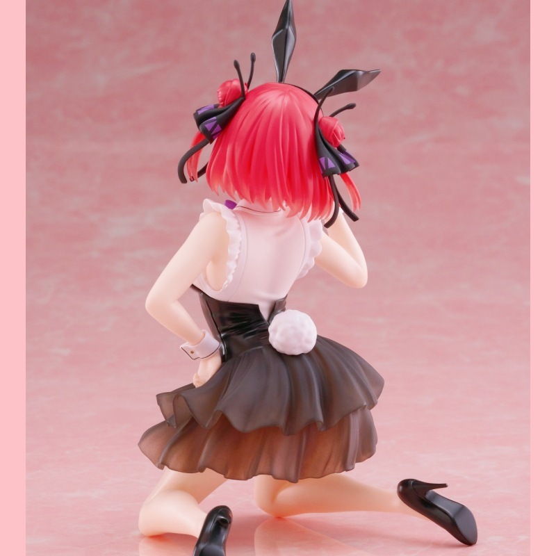 五等分の花嫁バニーガール中野二乃ひざまずきフィギュアかわいい美少女テーブル置物|undefined