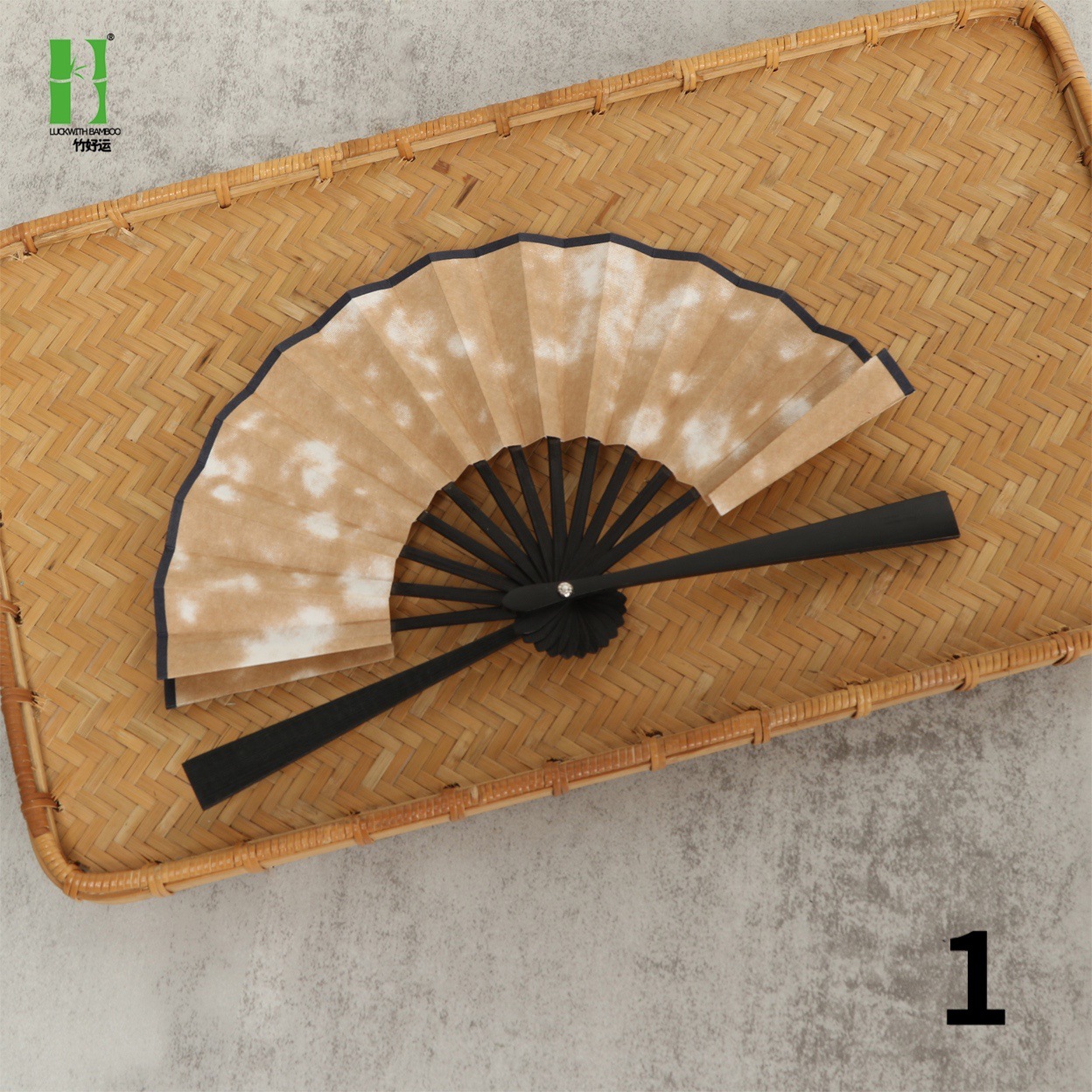 Estilo nacional de bambú Xuan papel ventilador en blanco pintura plegable ventilador para estudiantes danza ventilador muñeca ventilador han Ropa Accesorios ventilador estilo antiguo estilo