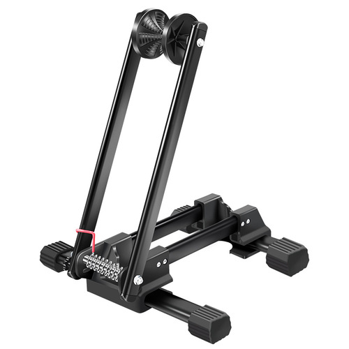 Mountain bike portable single and double pole folding bicycle parking rack dead fly repair support rack road bike display rack