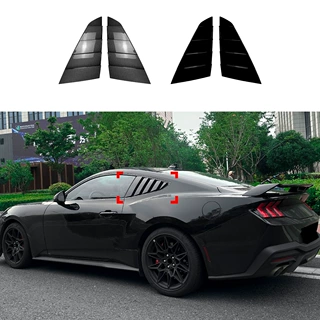 适用福特野马Mustang MK7 2024+后车窗百叶窗车贴外饰跨境改装