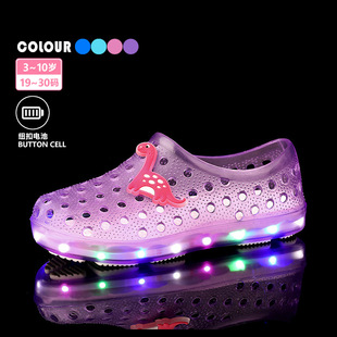 LED�l��ЬС��������ͯЬ���@Ь��ˮ͸���Ьɳ��������ͯ����Ь