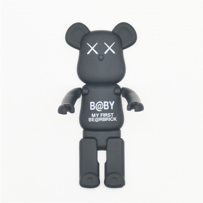 Gloomy mobile phone Bracket Lazy man desktop fold brace Backing Mobile phone shell Bracket three-dimensional Cartoon Little Bear parts