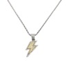 Pendant hip-hop style, trend necklace stainless steel, European style, suitable for import, diamond encrusted, wholesale