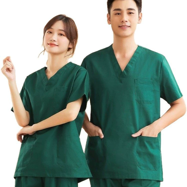 Ручная одежда женская летняя тонкая хлопчатобумажная хирургическая комната медсестра рабочая одежда доктор ручная одежда хирургическая одежда длинные рукава