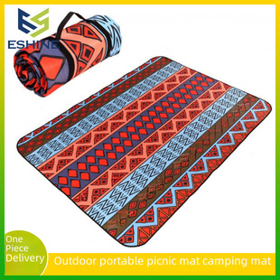 Wild Piece Cushion Waterproof Portable Portable Portable Outdoor Survey Camping Camping Cashier Casino Cross -border Ethnic Wind Wind Tide Beach Cushion