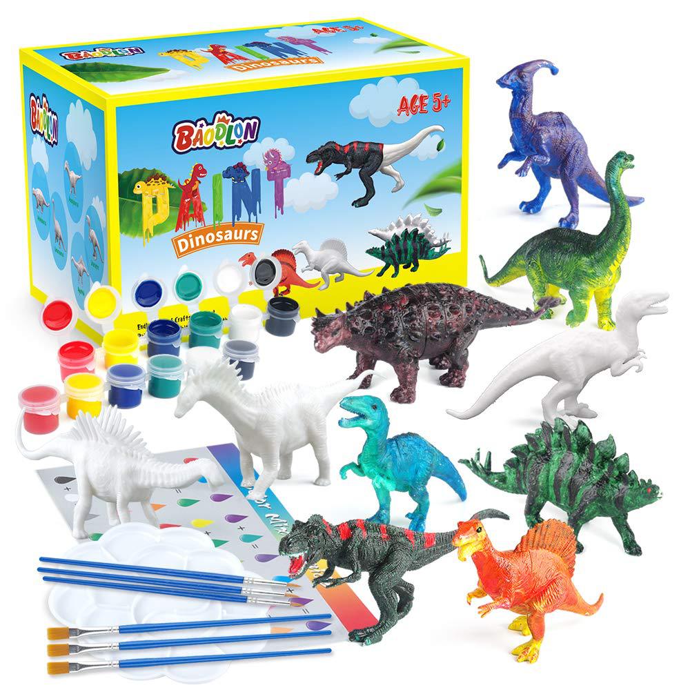 Dinosauro dipinto Graffiti Puzzle pittura fai da te mani sul cervello giocattolo per bambini regalo_voghion.com