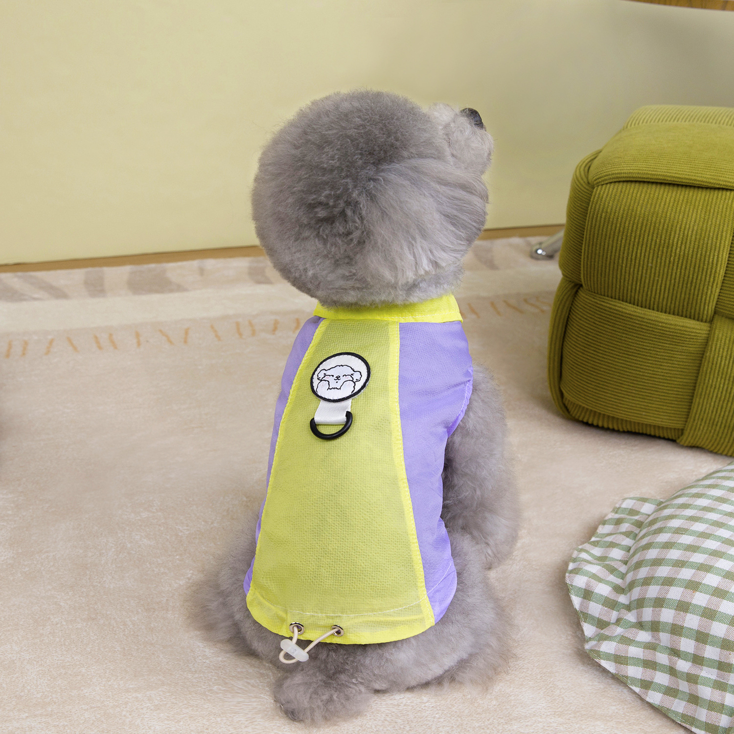 Spring/Summer Lightweight Comfortable Cooling Pet Sun Protection Clothing Ultra Thin Polyester Fabric Dog Clothes_voghion.com