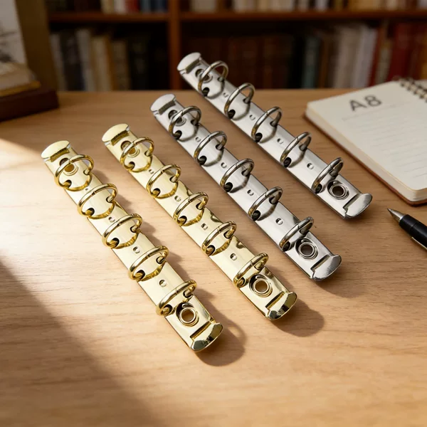 M5 loose-leaf ring A8 loose-leaf clip 5-hole small clip five-hole hand account clip mini clip