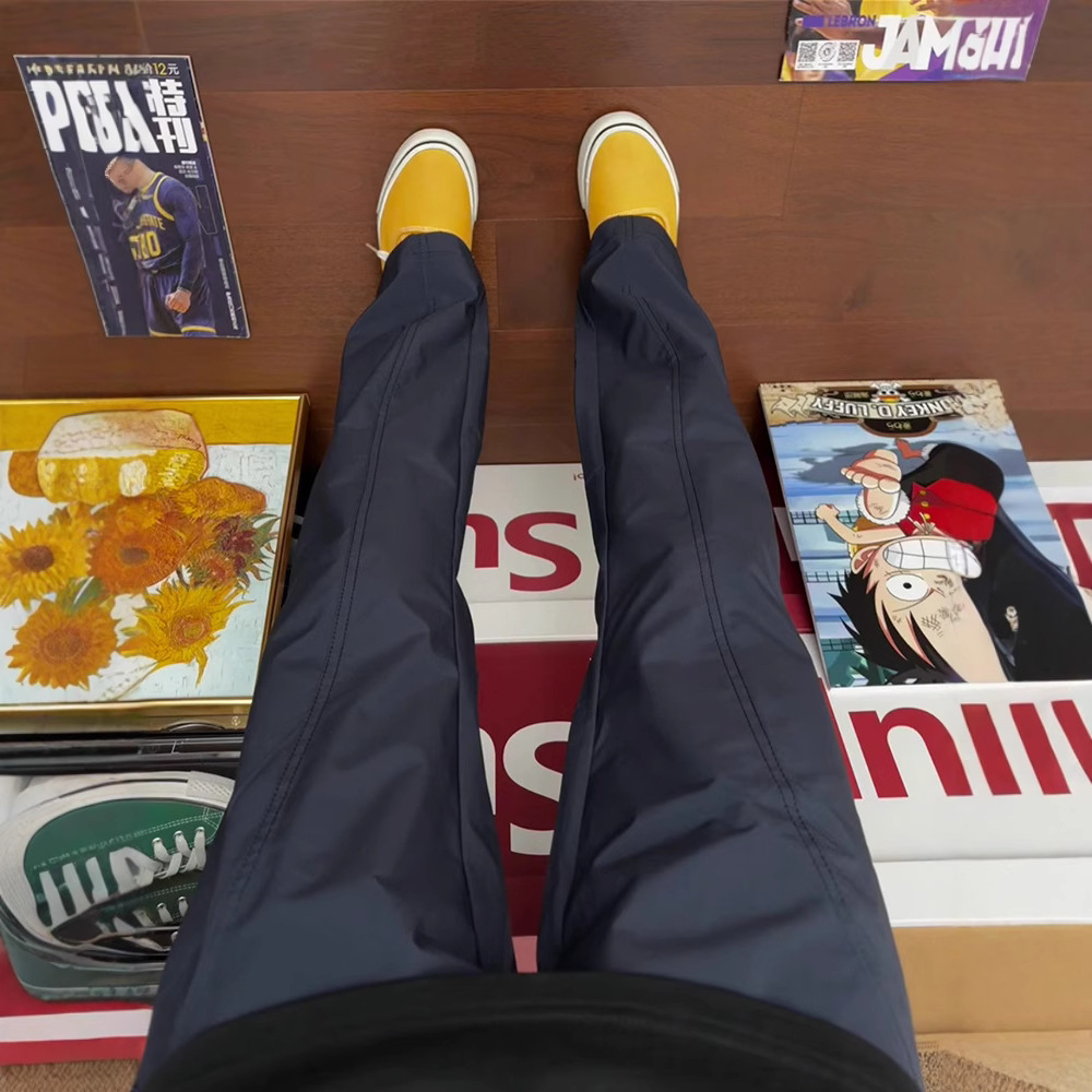 American Waterproof Softshell Pants for Men, Spring and Autumn Functional Nylon Quick-Dry Cargo Pants for Outdoor Hiking and Mountaineering