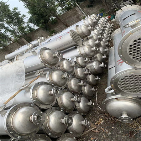 二手不锈钢列管冷凝器5-500平方石墨冷凝器九成新片式冷凝器