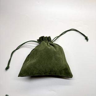 Large Capacity Simple Portable Fleece Mobile Phone Lipstick Handstring Headset Data Cable Jewelry Drawstring Drawstring Drawstring Drawstring Pocket