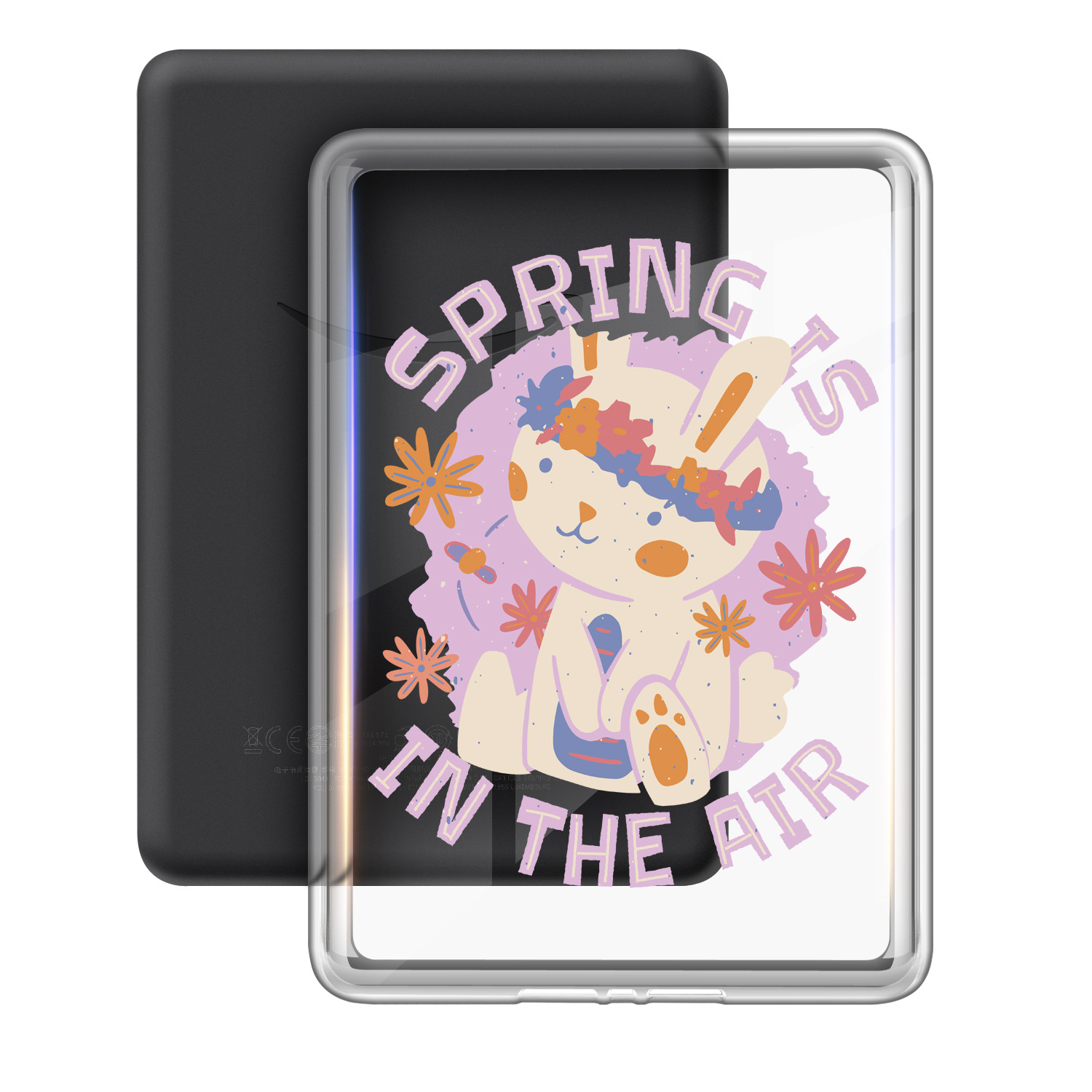 Aplicable en stock para 2024 Kindle Paperwhite6543 acrílico transparente caja protectora pintada caja única